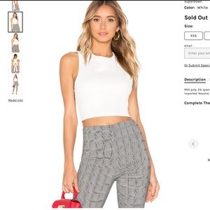 Superdown Nakita Tie Back Top